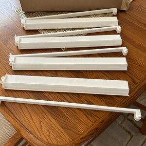 4PCS Mahjong Racks with Pushers White, American Mahjong All-in-one Tile Rack ...